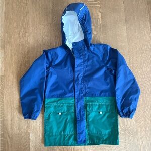MEC Heritage Reflective Rain Jacket Size 8 Youth